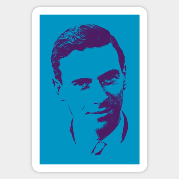 Jim Clark Sticker by TimeTravellers